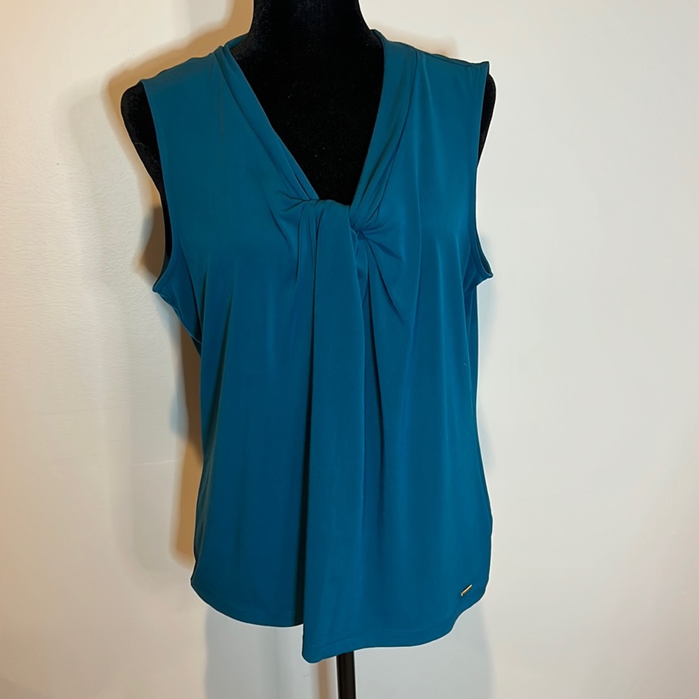 Calvin Klein - Teal Sleeveless Women's Top